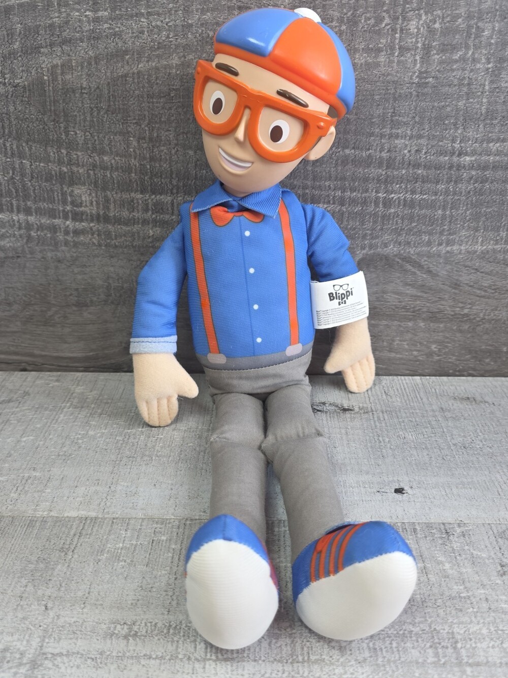 My Buddy BLIPPI 16” Talking Plush Doll Toy Says Many Phrases Toddler TV Show g60